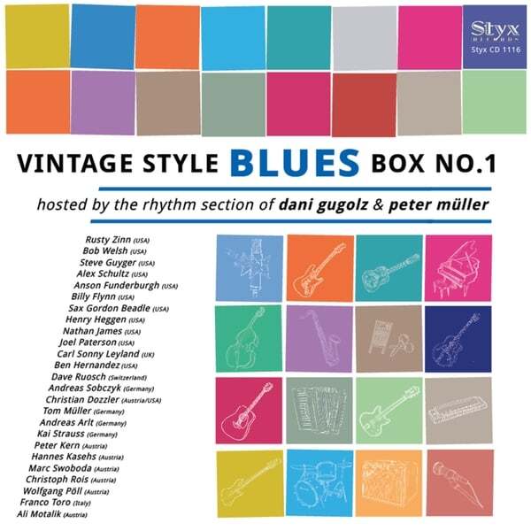 Cover art for Vintage Styled Blues Box No. 1